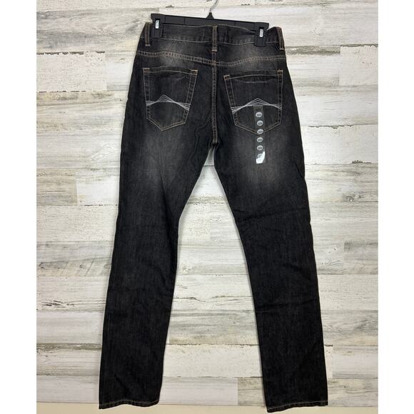 Alcott & Co Men’s 32x34 Gray Wash Skinny Jeans American Made Retro NEW - Picture 2 of 5